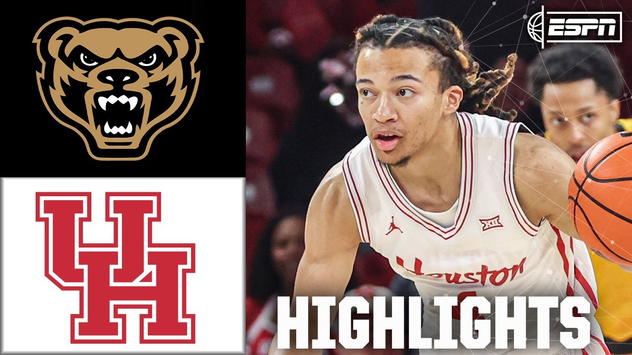 Houston Cougars Dominate Oakland 78-45 🏀