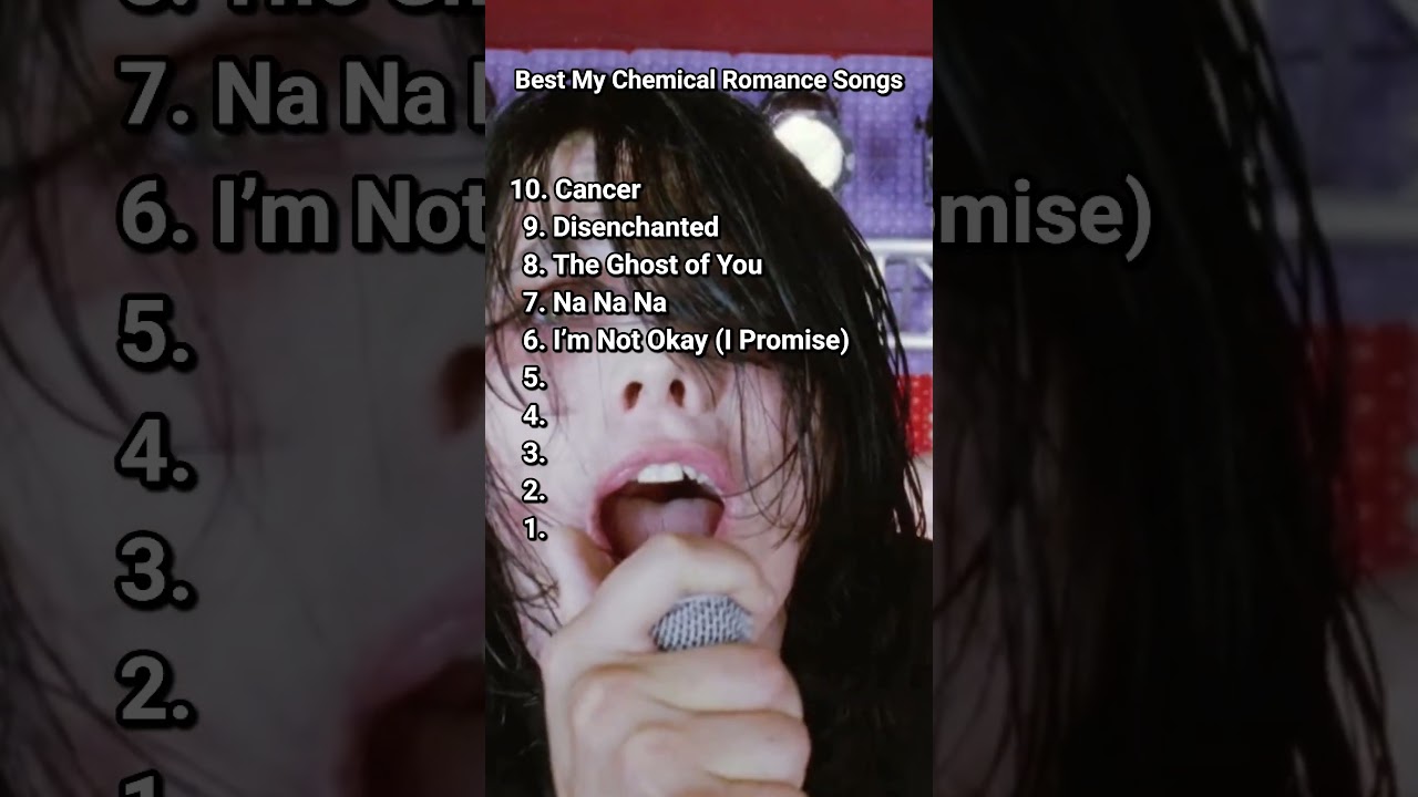 Top 10 🔥 The 10 Must-Listen My Chemical Romance Songs of All Time