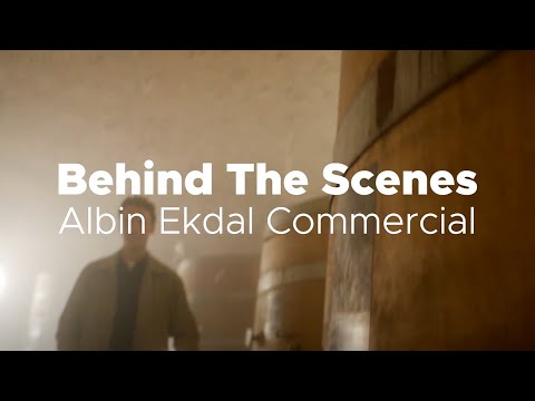Behind The Scenes of RareWine Invest Commercial Featuring Albin Ekdal
