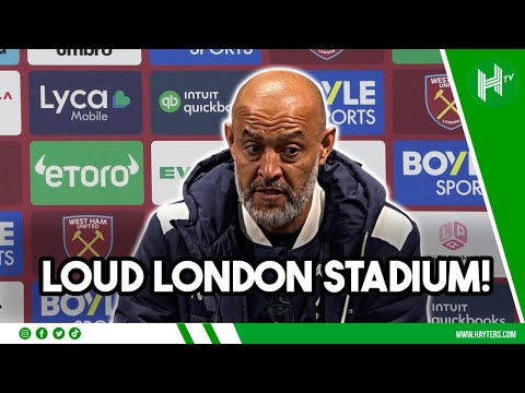 AMAZING NOISE in the London Stadium | West Ham 3-1 Newcastle | Nuno Espirito Santo