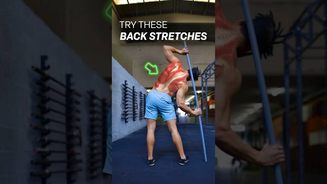 Hidden Back Stretches for Relief🔥