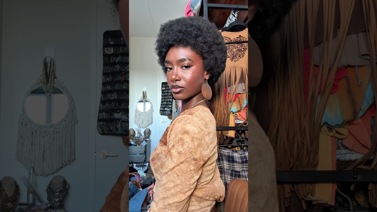 My Journey to Perfecting My Natural Afro ✨