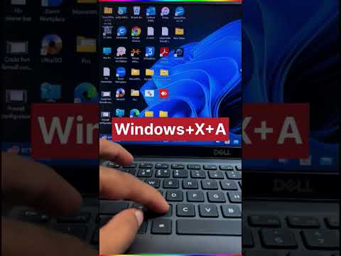 Open windows PowerShell from keyboard shortcut.  #techtutorial #techtips
