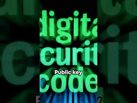 The Keys to Cryptography in Blockchain #shorts