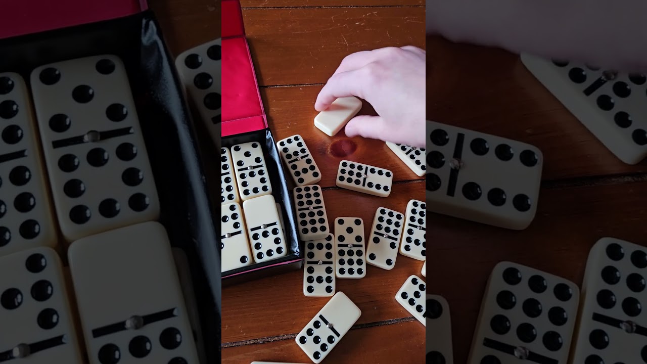 Double Nine Ivory Dominoes โ Thick, Classic Tiles
