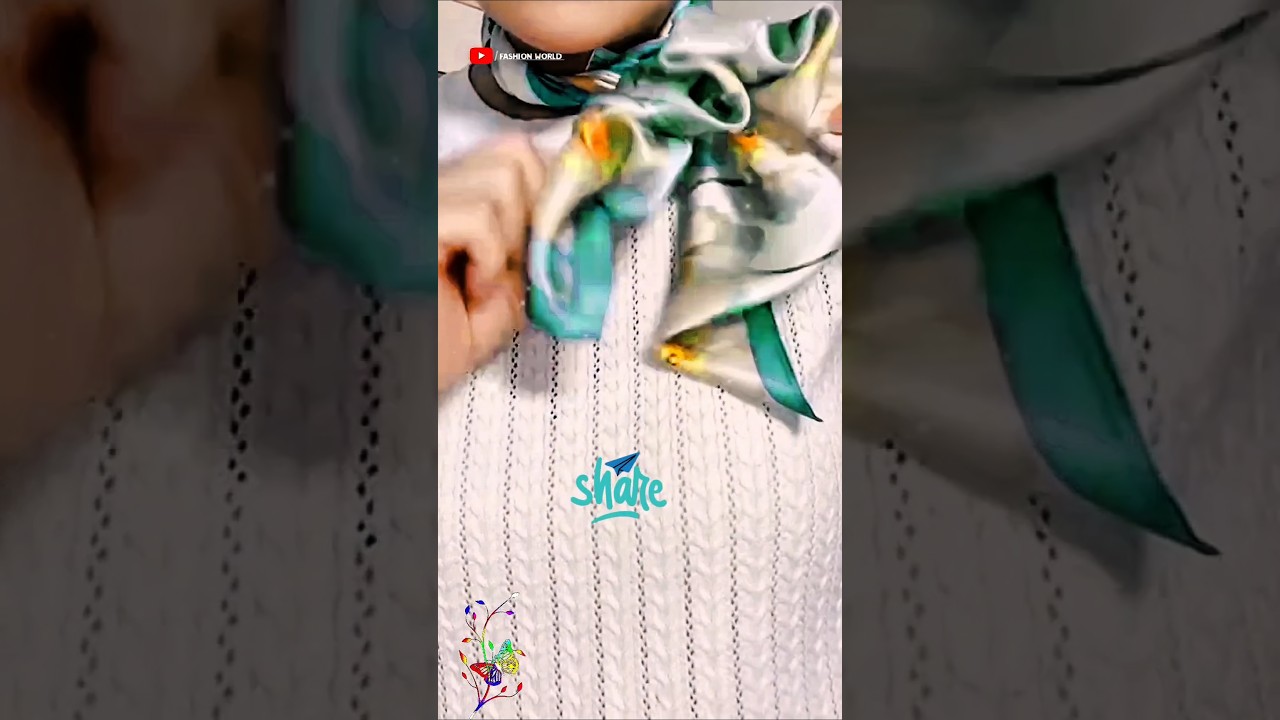 100% Silk Scarf: Chic & Stylish 🌟