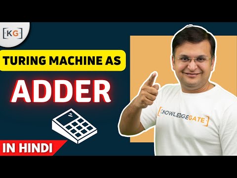 13.5 Turing Machine as adder | Turing machine as Transducer| Binary Addition | Automata Theory