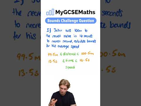 Bounds Challenge Question | GCSE Maths 2025
