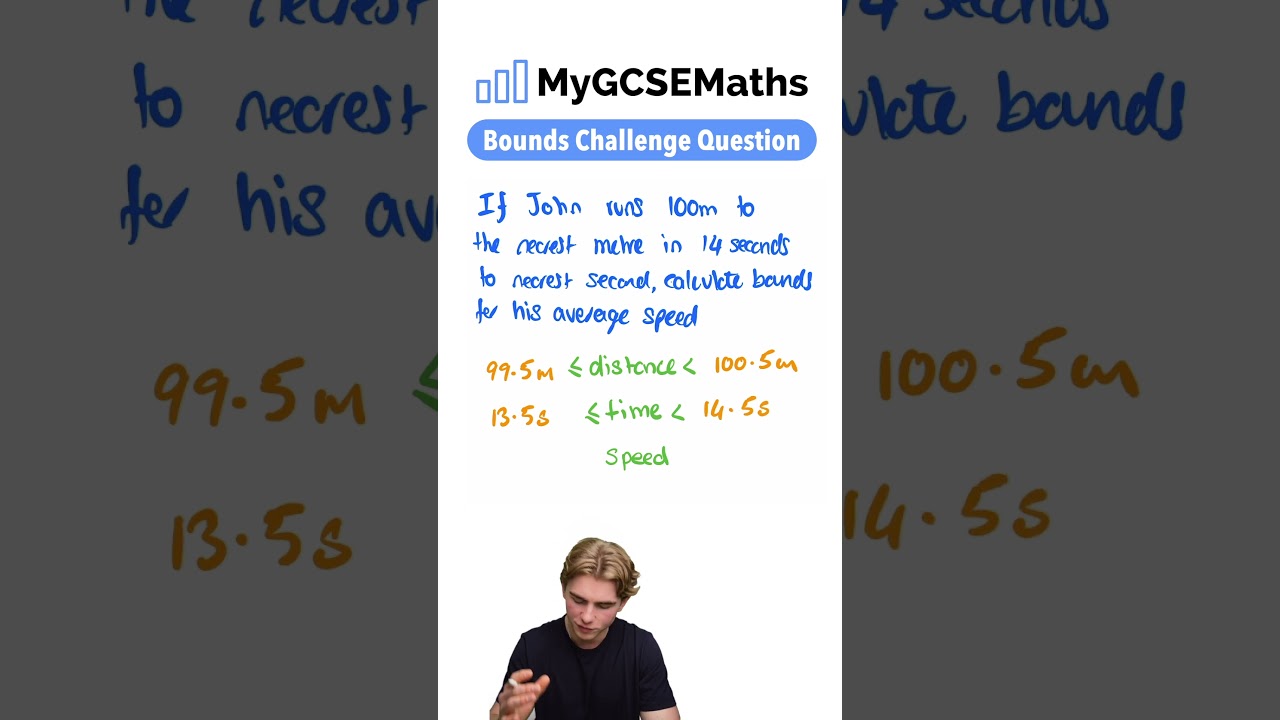 Bounds Challenge Question for GCSE Maths 2025