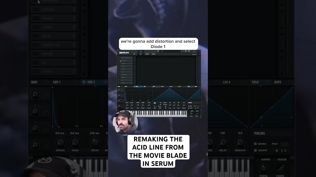 Create Blade's Acid Line in Serum 🎶