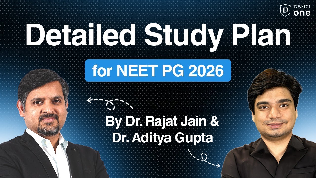 NEET PG 2026 Study Plan & Preparation Tips 📚