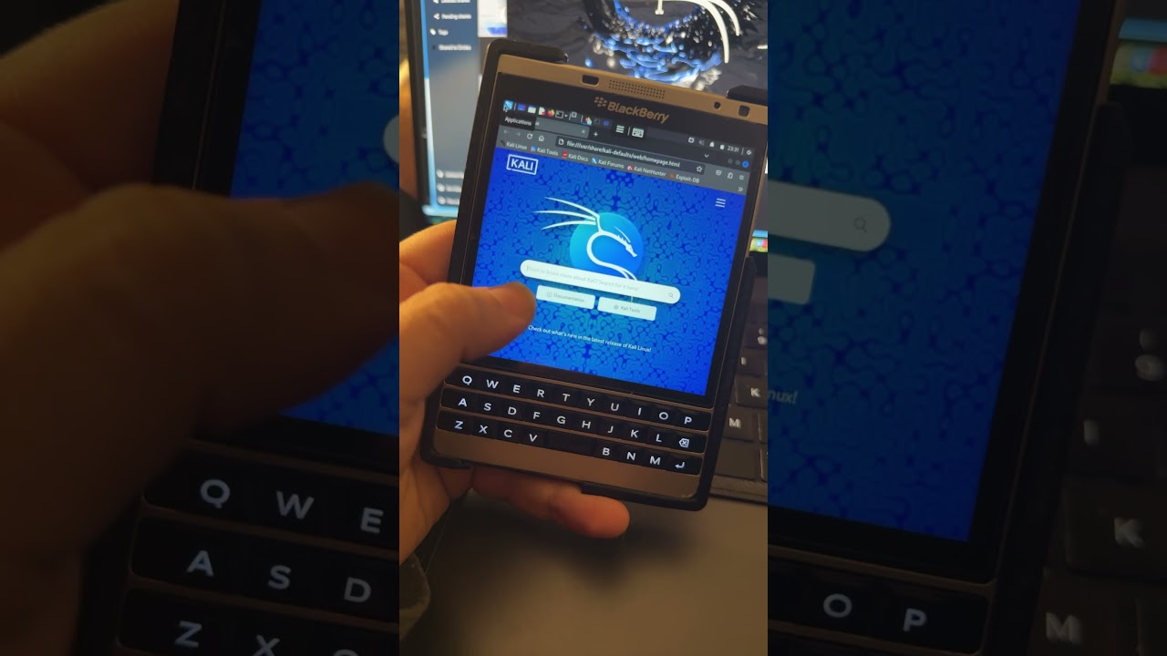 Kali Linux & BlackBerry Passport Integration 🔒