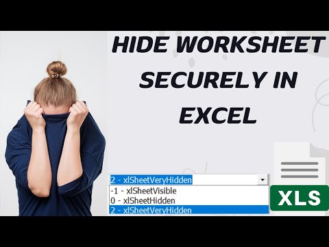 How To Hide Worksheet Tabs in Excel – Hidden vs Very Hidden - How to Hide Excel Worksheet Securely