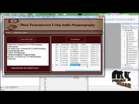 Data Transmission using Audio Steganography | Final Year Projects 2016