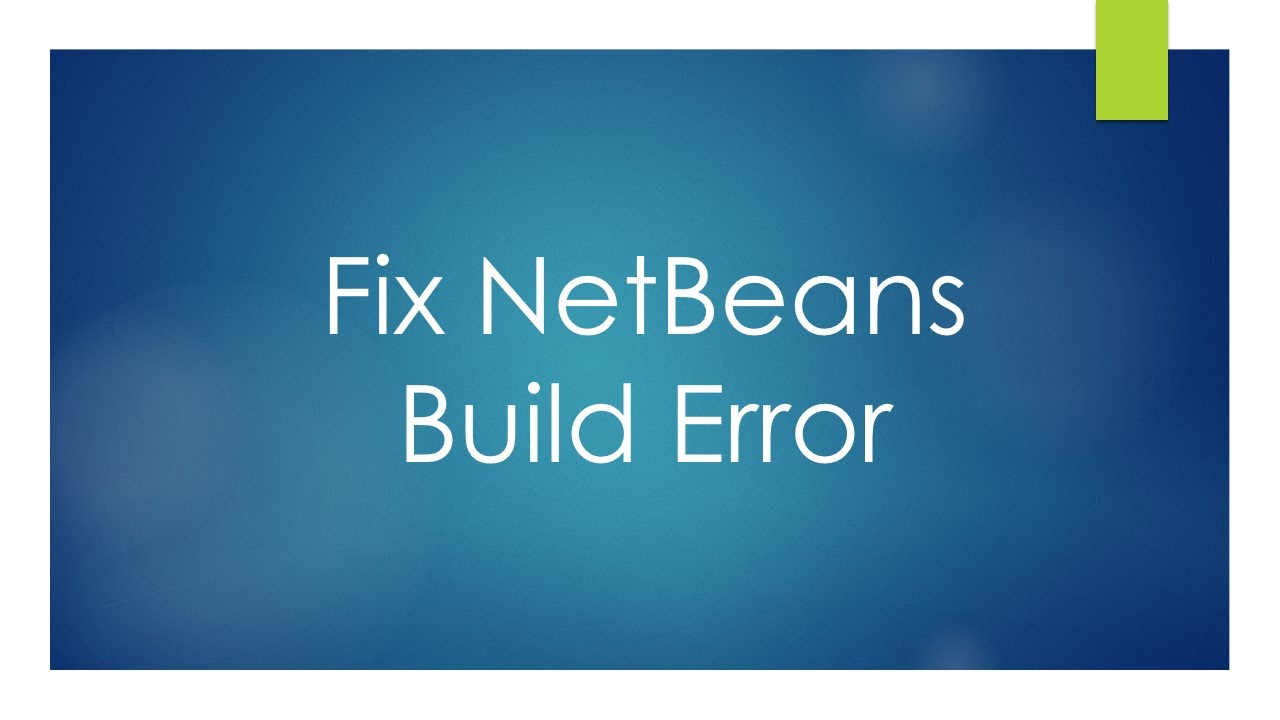 How to Quickly Fix Build Errors in NetBeans 🛠️