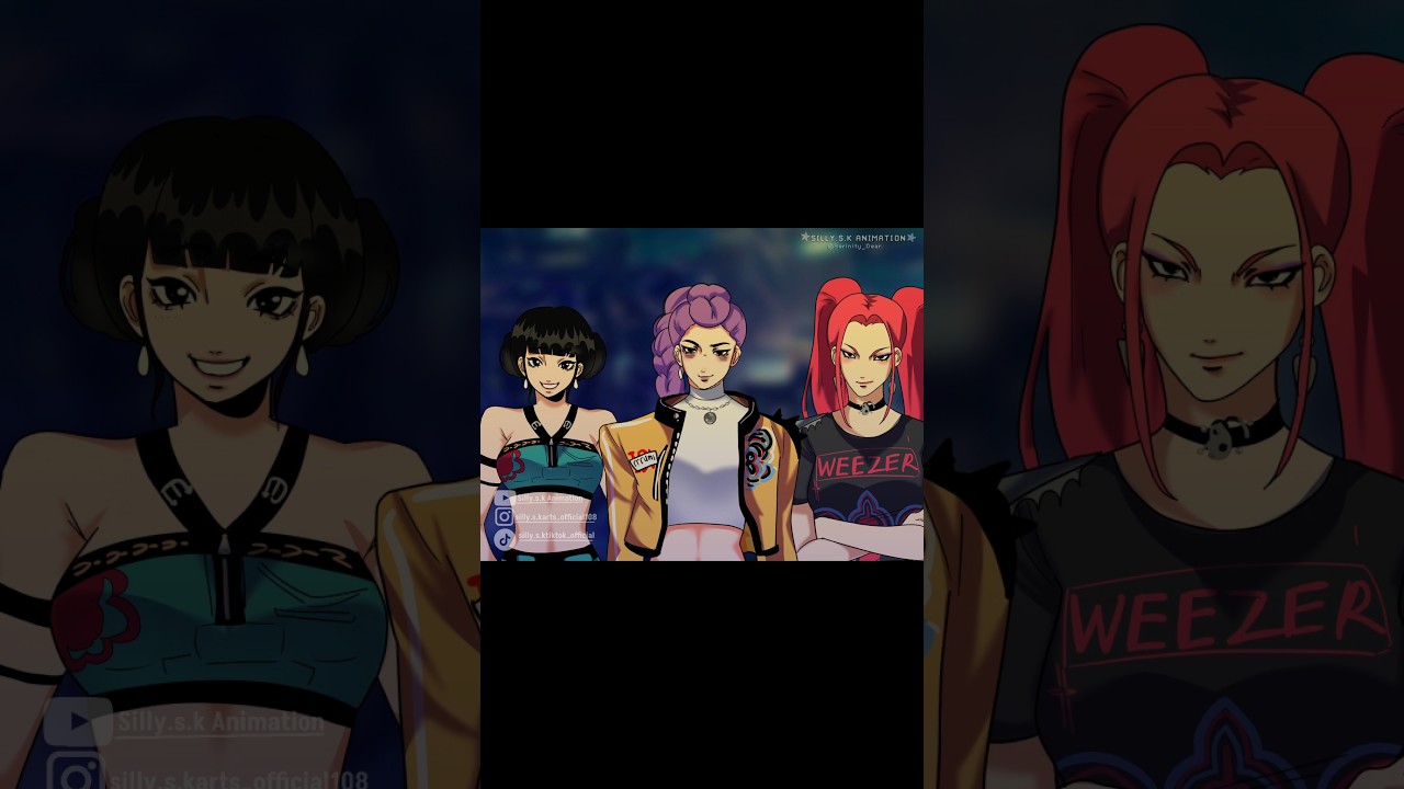 HUNTRIX in My Style 🎶 | K-Pop Demon Hunters Animation & Meme Mashup