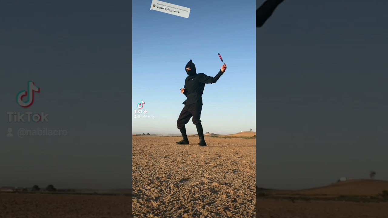 ننجا من وهران يُظهر حركات رائعة ✨