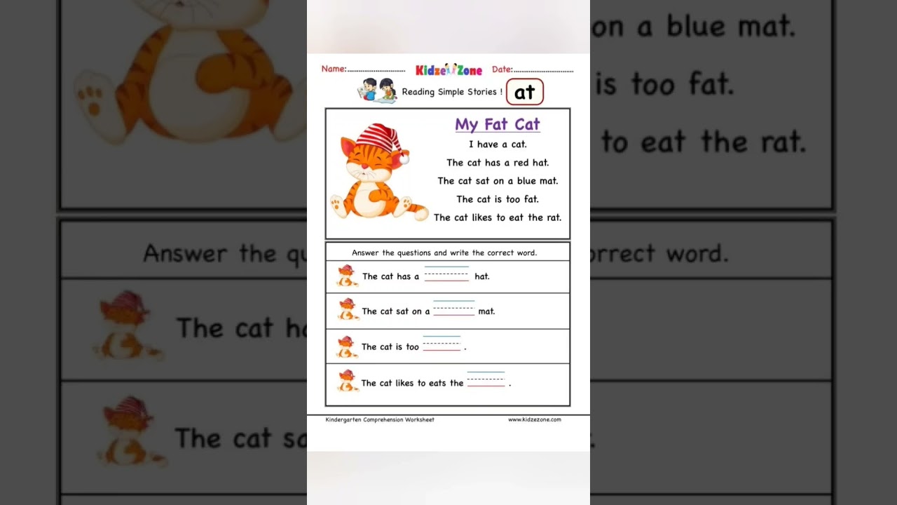 Sound Words Comprehension for Reading 📖
