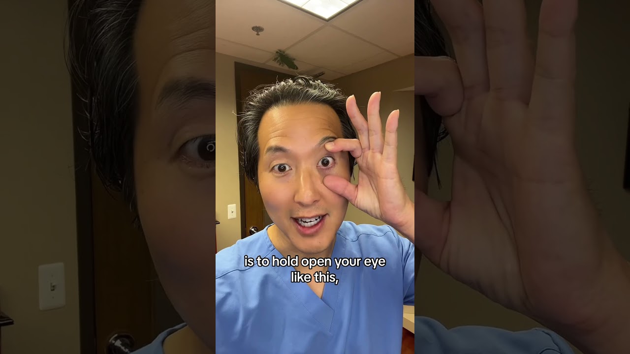 Easy Way to Remove Contact Lenses Without Touching Your Eye 👁️