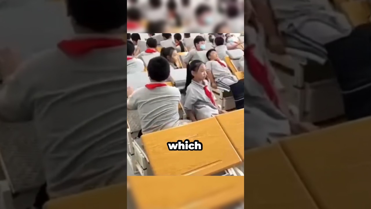 School Desks Designed for Sleeping 😴 #shorts