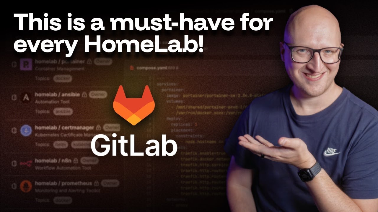 Self-Hosting GitLab in Your HomeLab with Docker