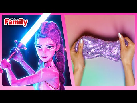 “What It Sounds Like” Song Clip + Slime MIX OFF | KPop Demon Hunters | Netflix Family