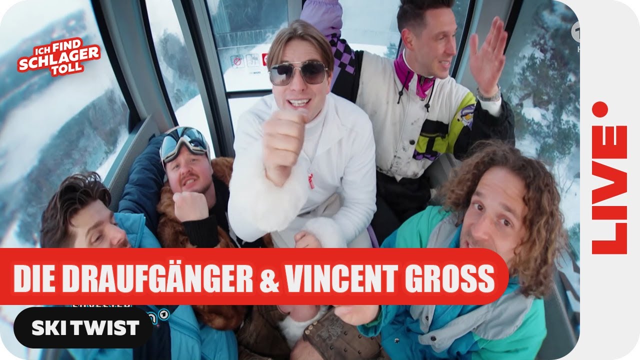 Die Draufgänger & Vincent Gross - Ski Twist (ARD Silvester Schlagerbooom)