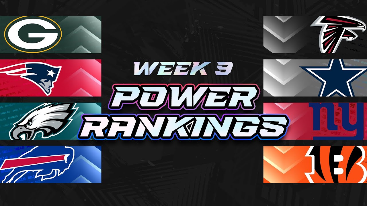 NFL Week 9 Power Rankings 🏈