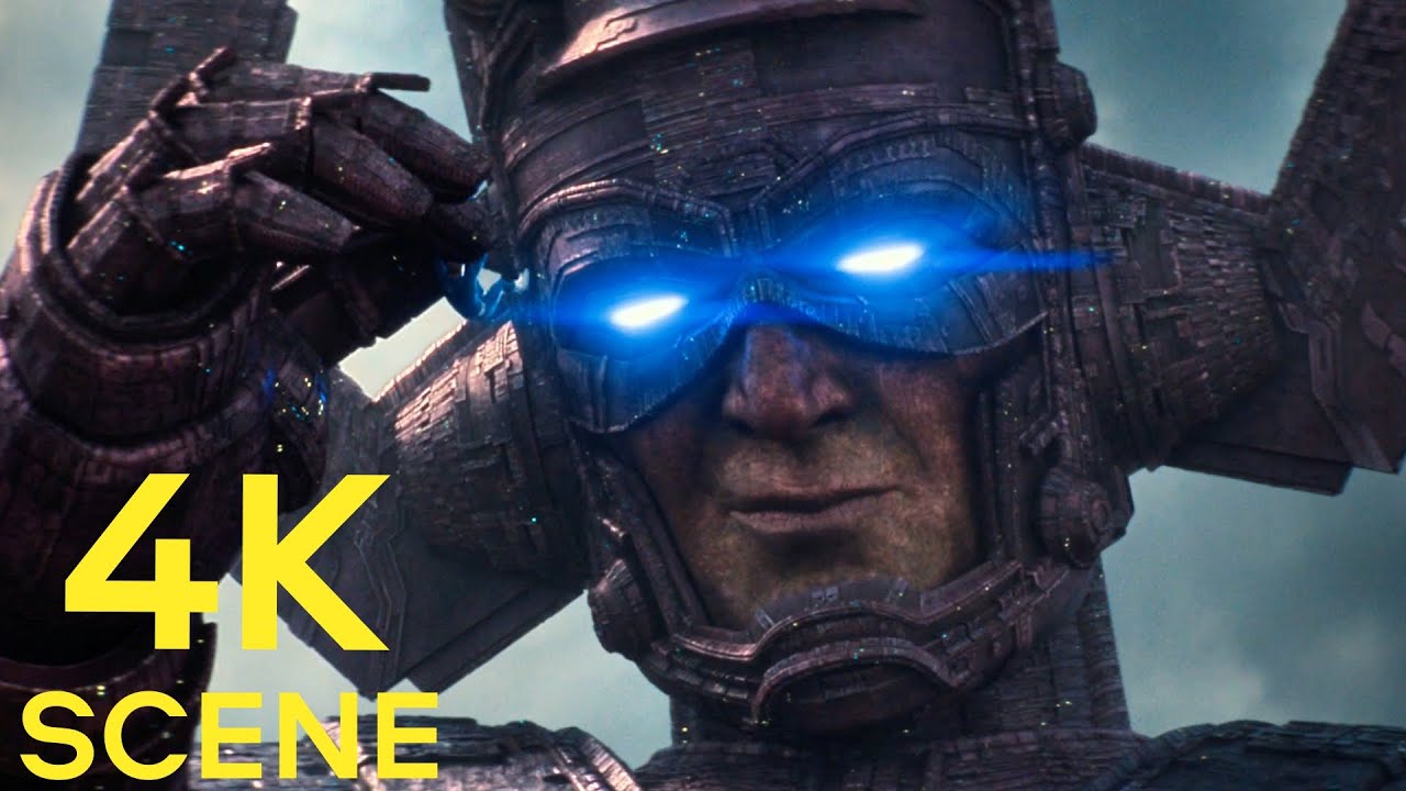 Galactus VS. Fantastic Four Fight Scene | 4K