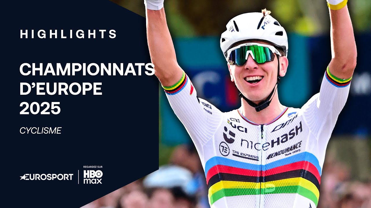 Championnats d'Europe 2025 : Pogacar s'impose seul avec brio, Seixas décroche le bronze 🚴‍♂️