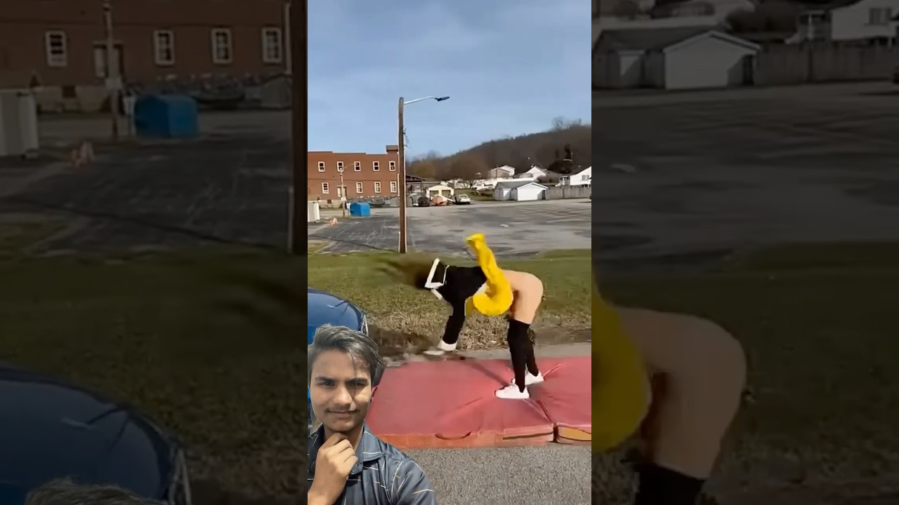 Hilarious Backflip Fail! 😂 Watch the Unexpected Twist