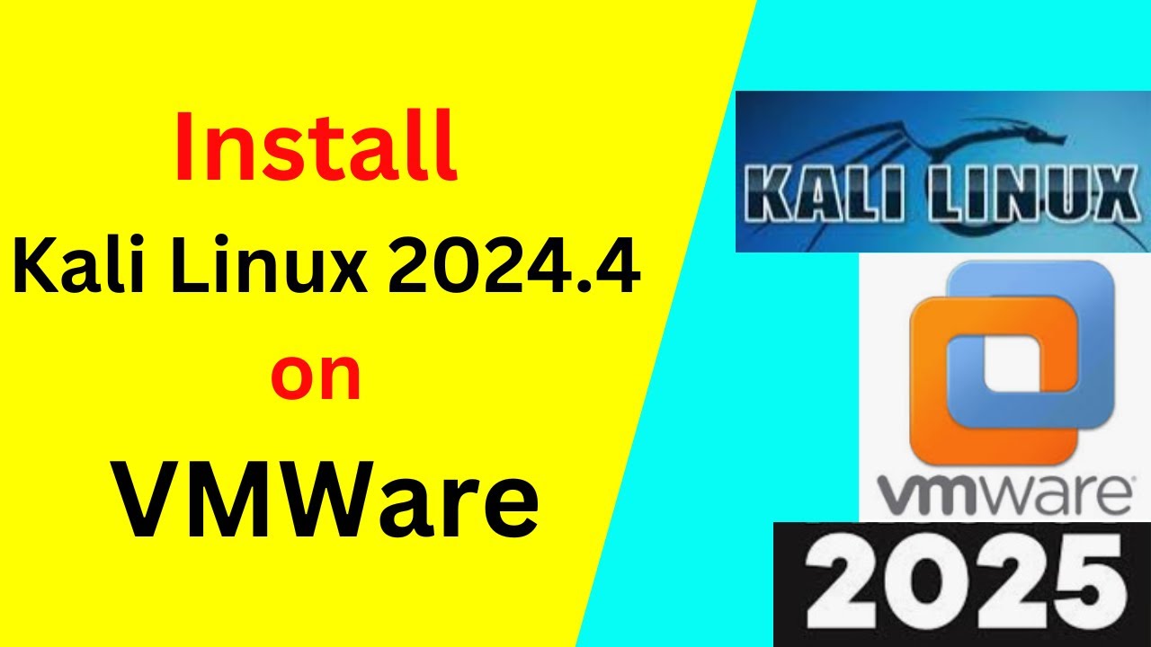 Install Kali Linux 2024.4 on VMWare 🖥️
