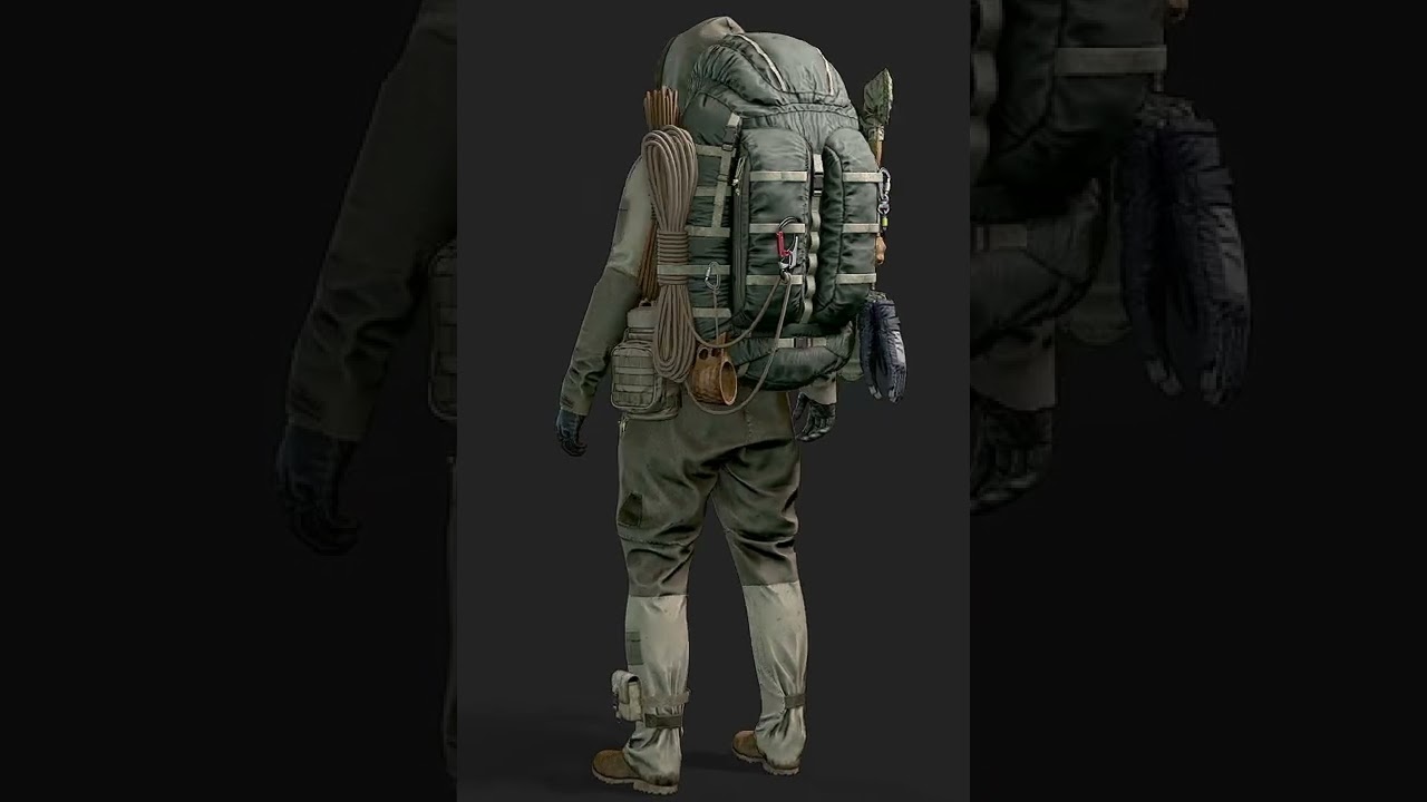 Post-Apocalyptic Survivor 3D Model 🧟‍♂️