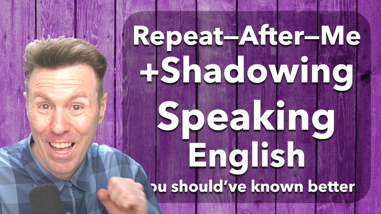 Repeat-After-Me Story and Shadowing English Speaking Practice