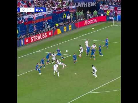 Bellingham fez gol de bicicleta no finalzinho do segundo tempo e empata o jogo #oitavas #euro2024 #9