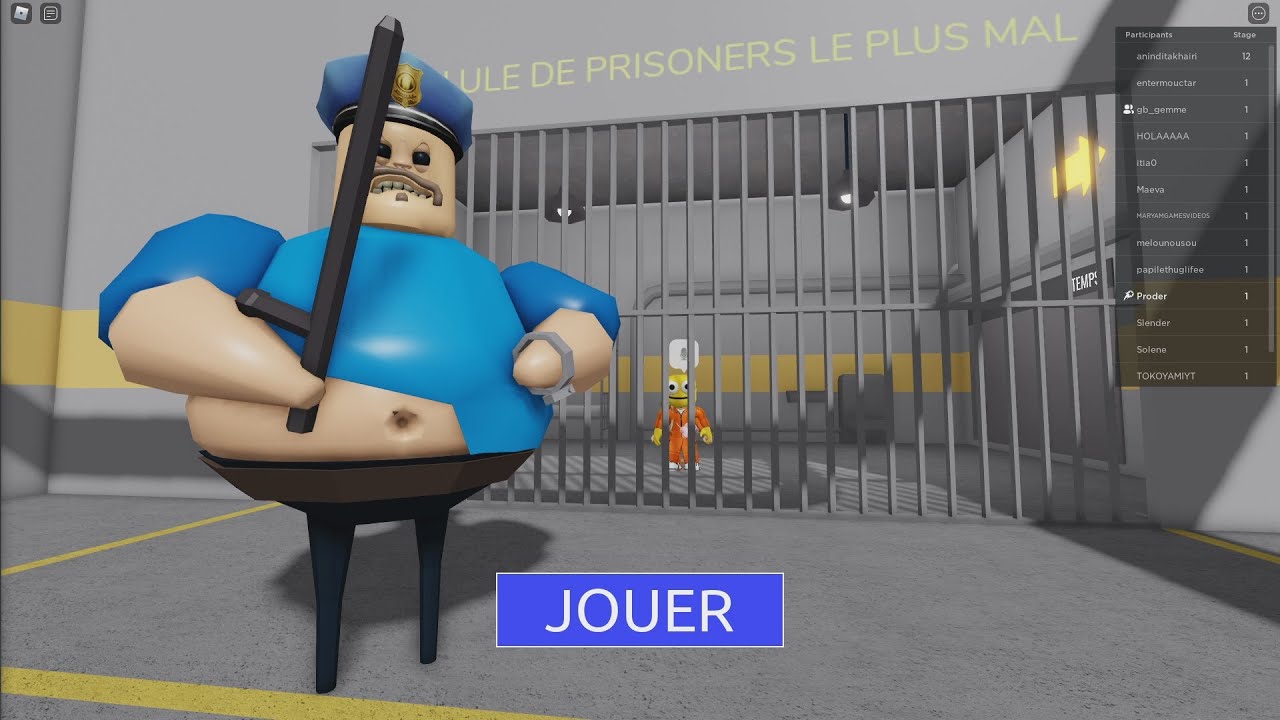 Enfermé dans la prison de Barry 🚓