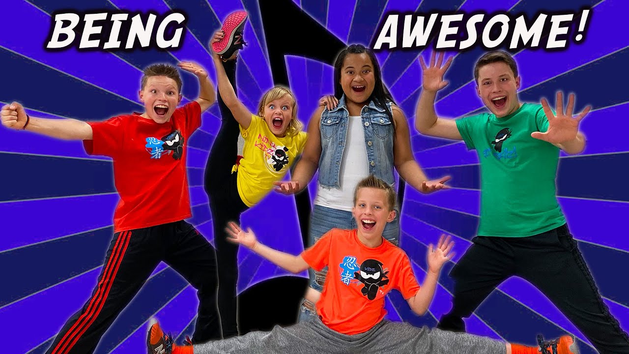 Ninja Kidz Music Video - Being Awesome! 🎶