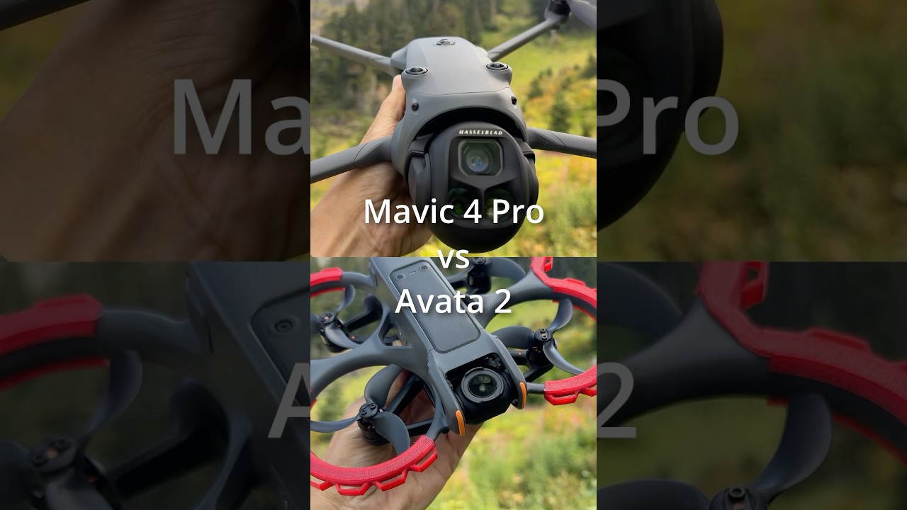 DJI Mavic 4 Pro vs Avata 2: Which is Better for Mountains? π