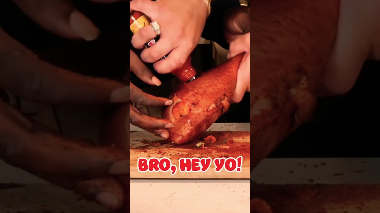 How to Infuse a Turkey Leg with Hot Sauce