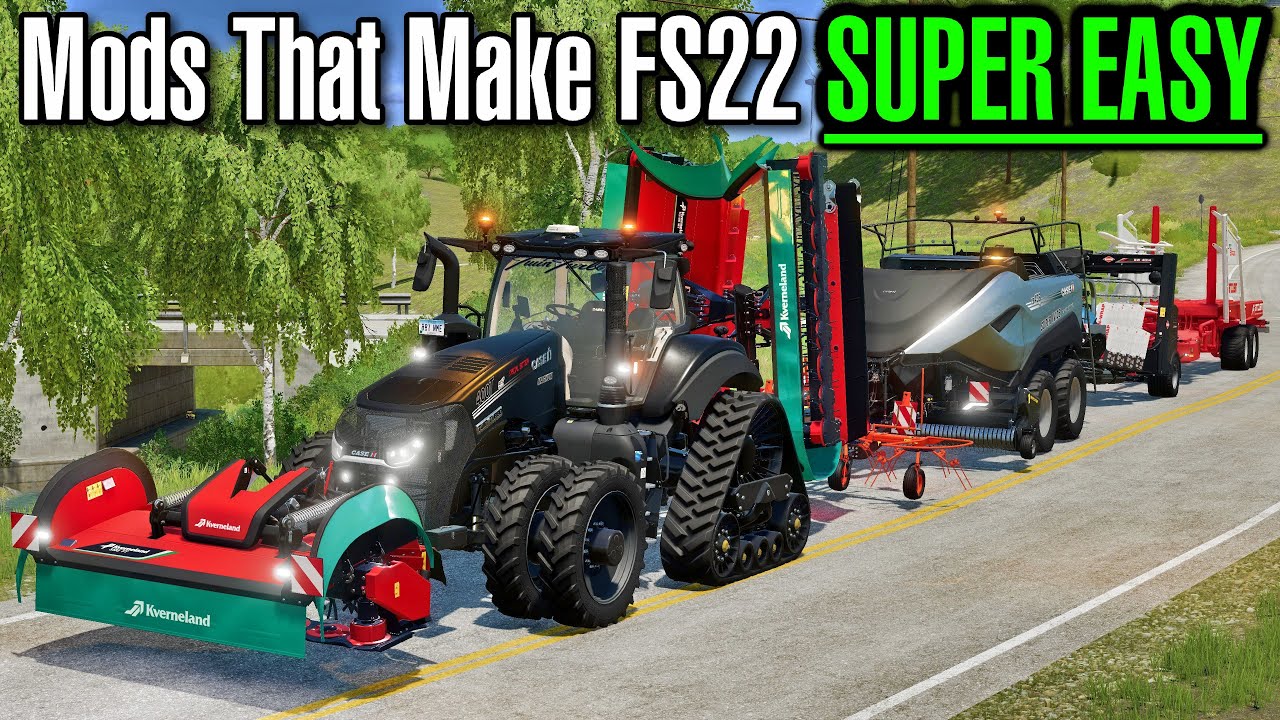 13 FS22 Mods That Make Farming Easier 🚜