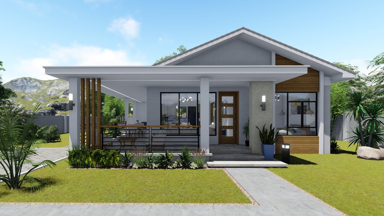 Affordable 3-Bedroom Small House Design 🏡