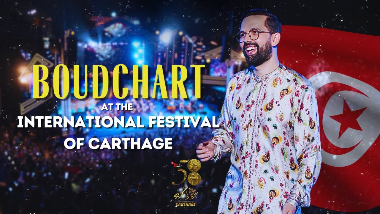 Boudchart at Carthage International Festival 2024 🎶