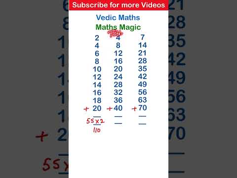 Vedic maths for fast calculations | Maths Magic | Vedic Maths full course | Addition Tricks