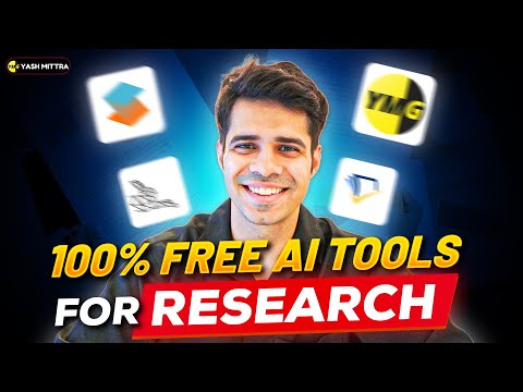 Best FREE AI Tools for Research Papers | AI for Researchers