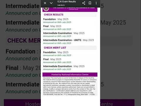 ICAI CA September 2025 Results | Check CA Final & Inter Result @ icai.org | Full Guide