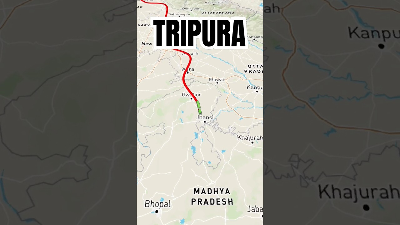 Tripura Route Maps Guide 🗺️