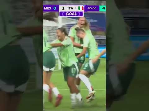 ¡MUCHA SUERTE! México vuelve a salvarse tras un gol anulado a Italia #shorts