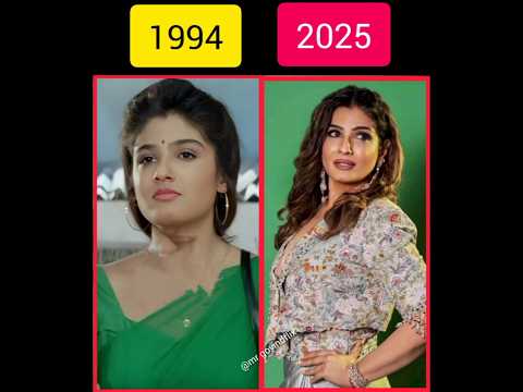 Laadla movie cast then & now (1994-2025) #anilkapoor #ravinatandan #image #viral #shortvideo