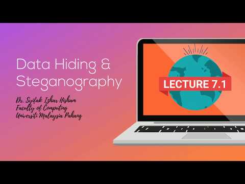 7.1 Data Hiding & Steganography