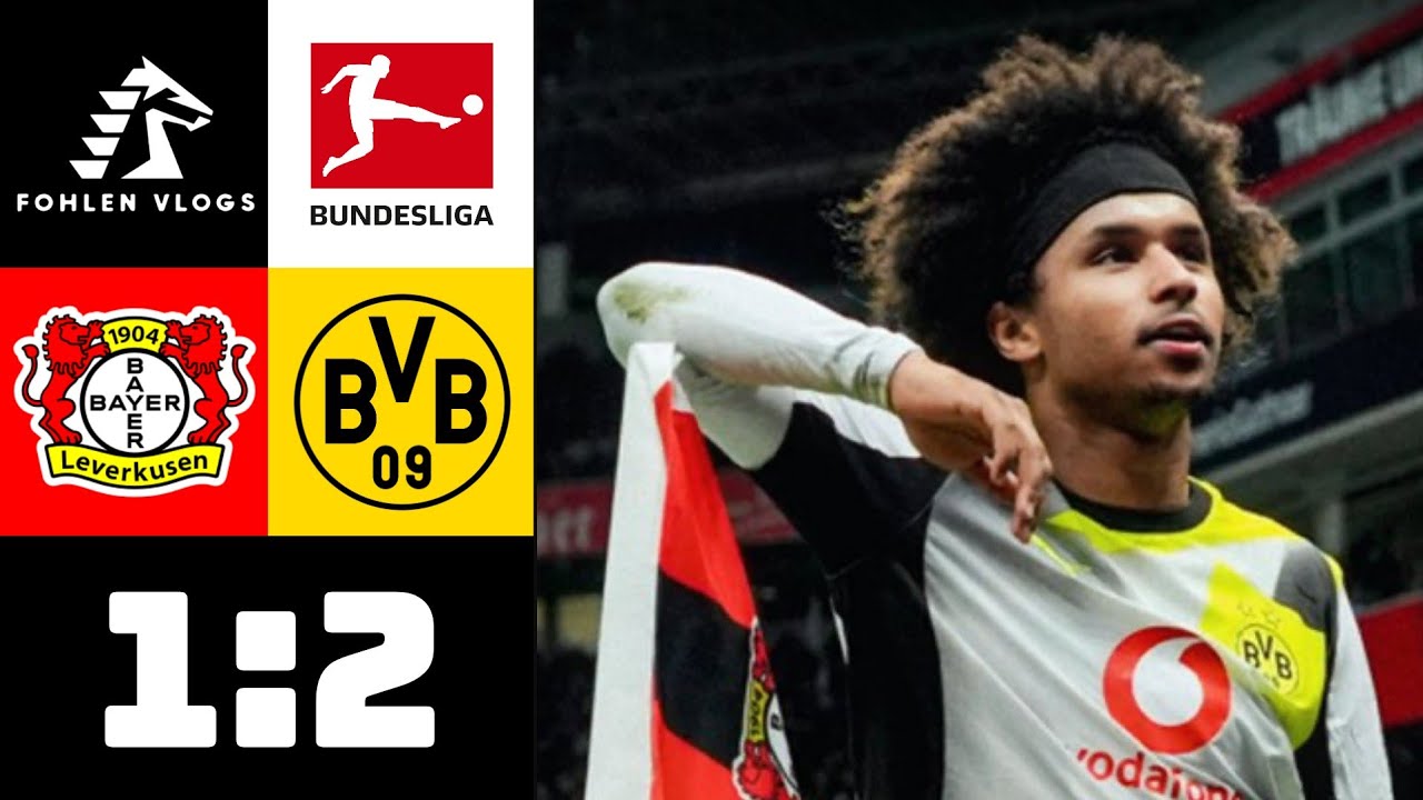 Leverkusen vs Dortmund Highlights | BVB Victory ⚽